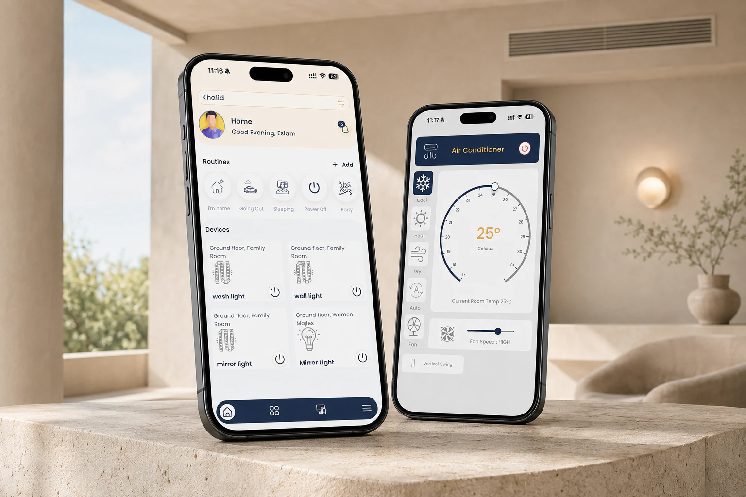 Impulses advertising visual built from authentic App Store screens